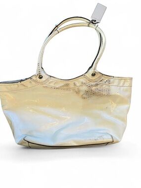 Vintage y2k White Coach Tote